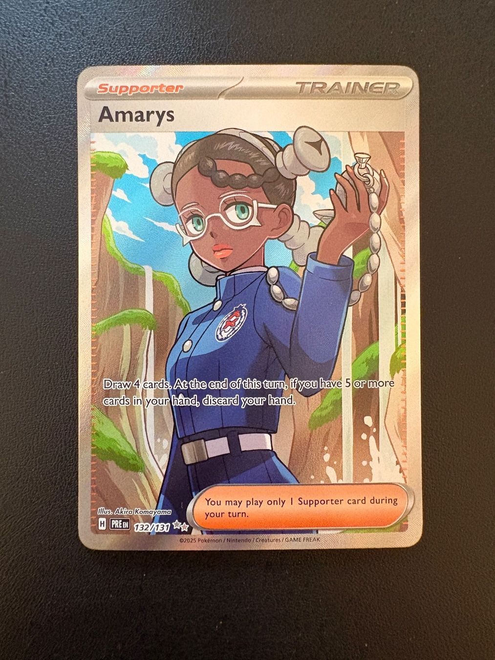 Pokémon Carte collezionabili: Amarys 132/131 – PRE Prismatic Evolutions EN – Usato da Davos Dorf venduto da WadaDex