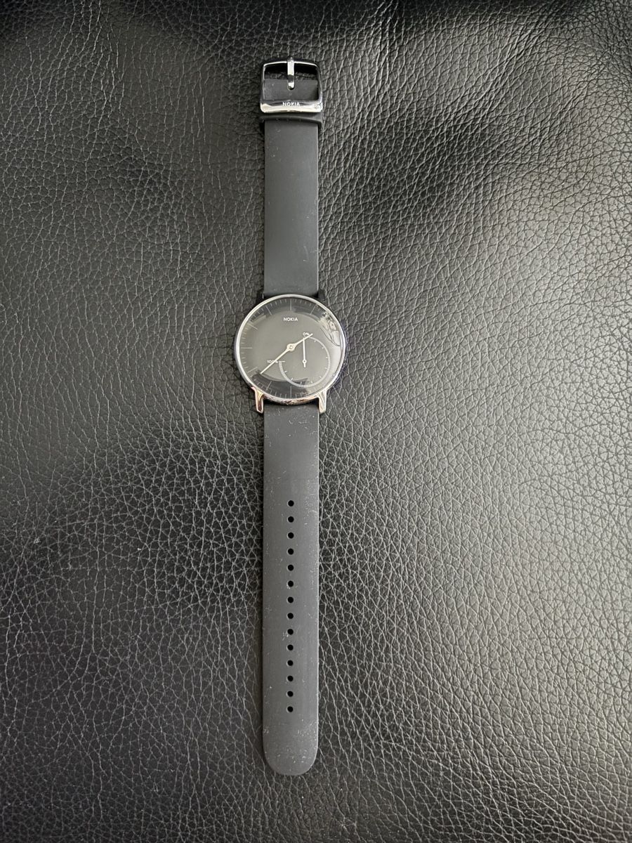 Nokia Smartwatch: Nokia Withings Smartwatch schwarz  – Gebraucht aus Dübendorf von mba_5yvw 1