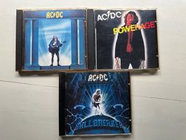 AC/DC tolle CD's Kult Heavy Metal Who Powerage Ballbreaker