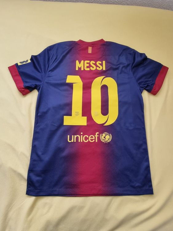 Maillot Barcelona Lionel Messi 2012/2013 - Taille S, Occasion Très Bon état