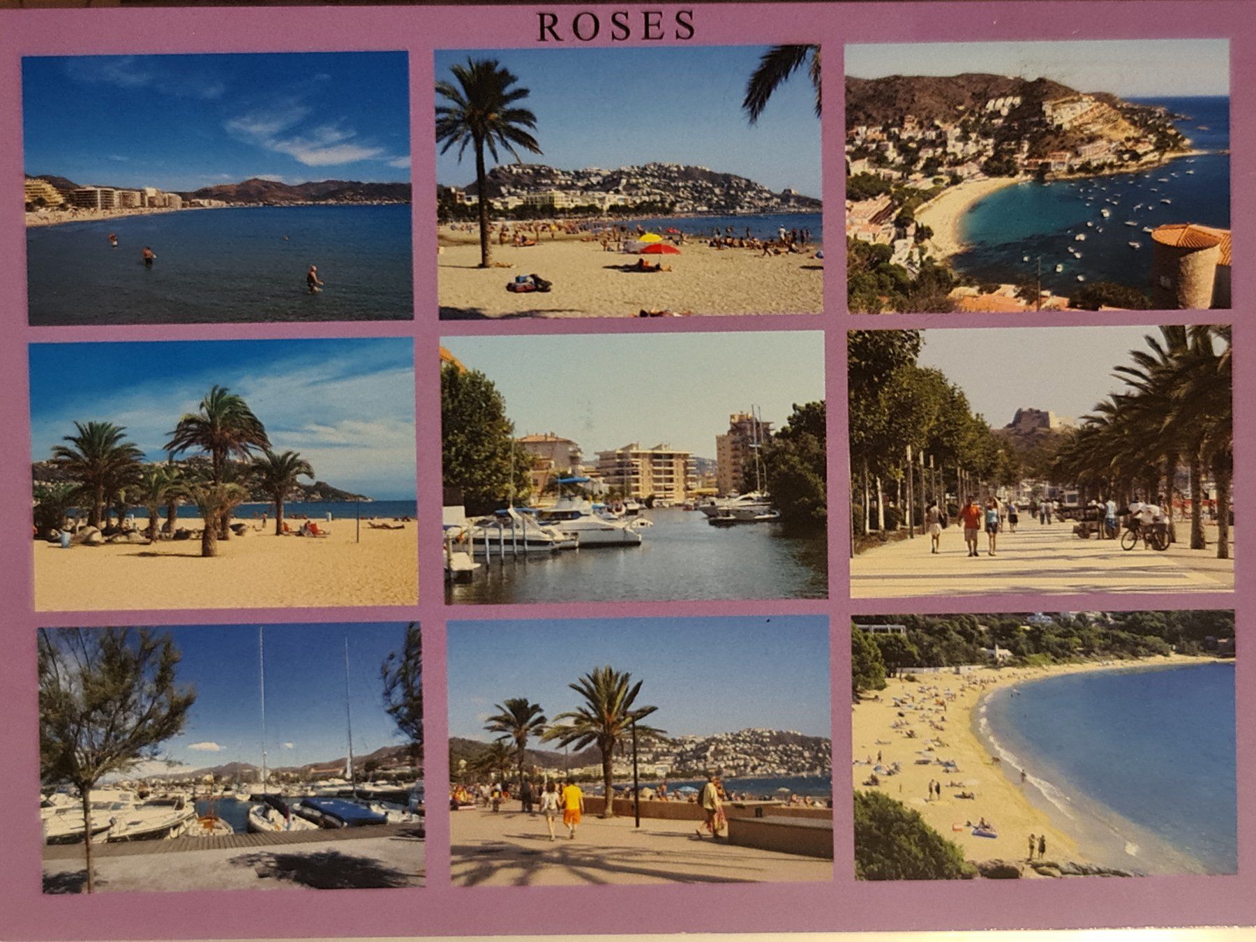 Cartoline postali: Ansichtskarte Roses Girona Spanien – Usato da Dintikon venduto da Vexi