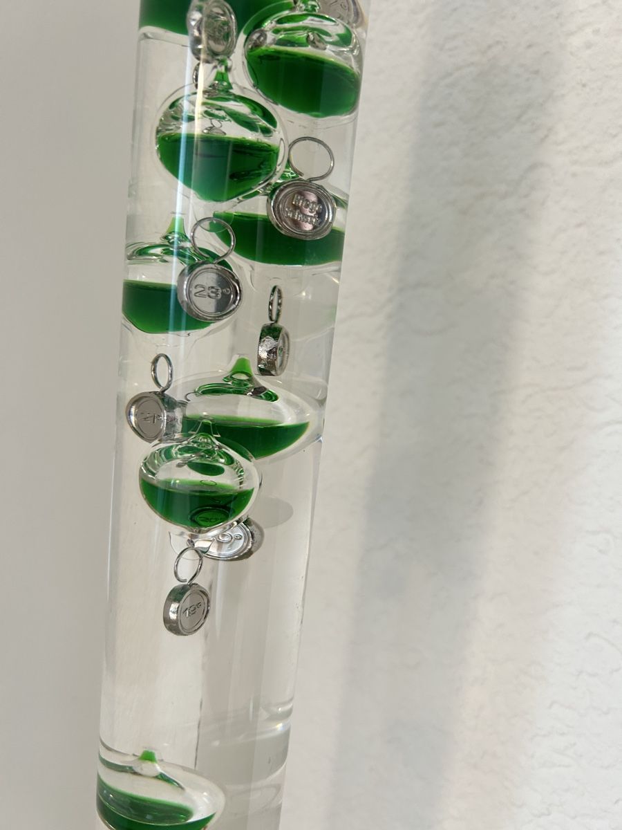 Altro per la casa: Galileo Thermometer, Dekoration, Glas, Wohnaccessoires – Usato da Basel venduto da Janisabdias 1