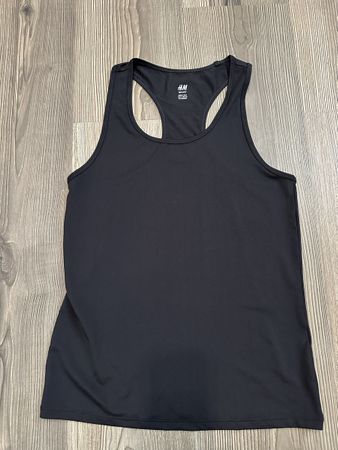 Schwarzes H&M Sport Tanktop Grösse S