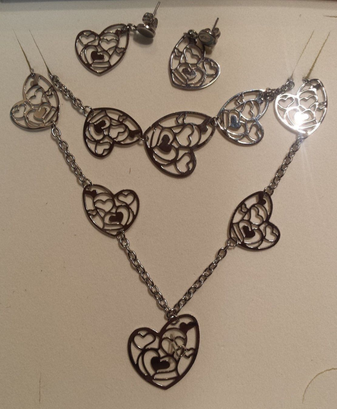Autres bijoux: NEU: Edelstahl Kette 3er Schmuck Set – Neuf (Voir description) à Matten b. Interl par EdelsteineundSchmuck