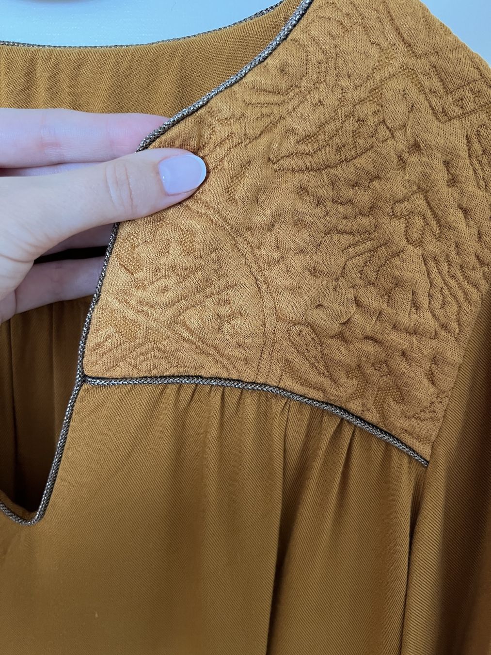 Promod Blusen: PROMOD Mustard Blouse CH 36 – Gebraucht aus Horgen von linuxrp 3