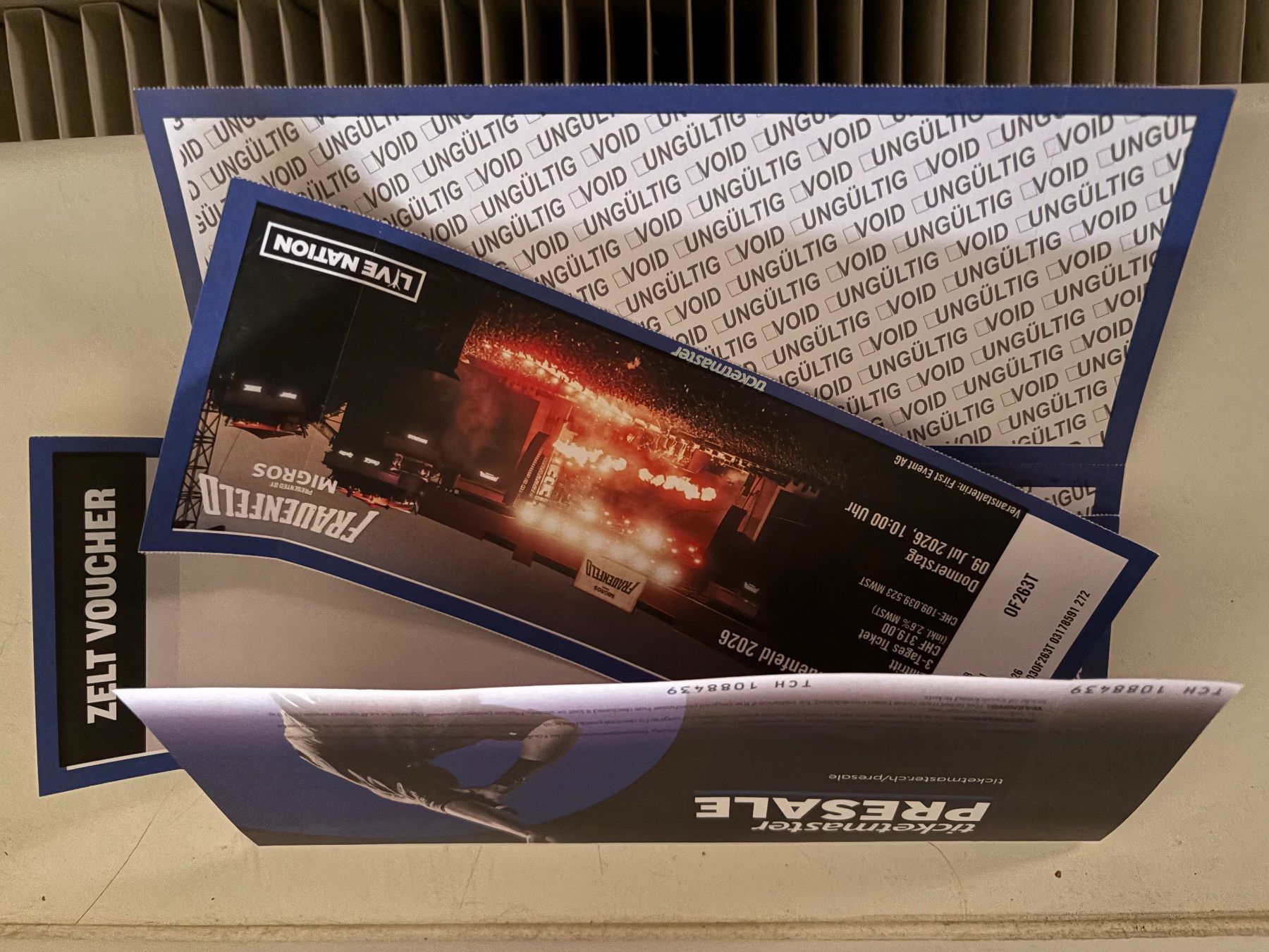 Biglietti: Openair Frauenfeld Ticket 2026 – Nuovo e nell'imballaggio originale da Muhen venduto da lea_9nmc 2