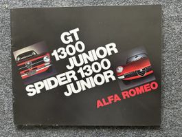 Alfa Romeo GT 1300 Junior Spider 1300 Junior Prospekt 60
