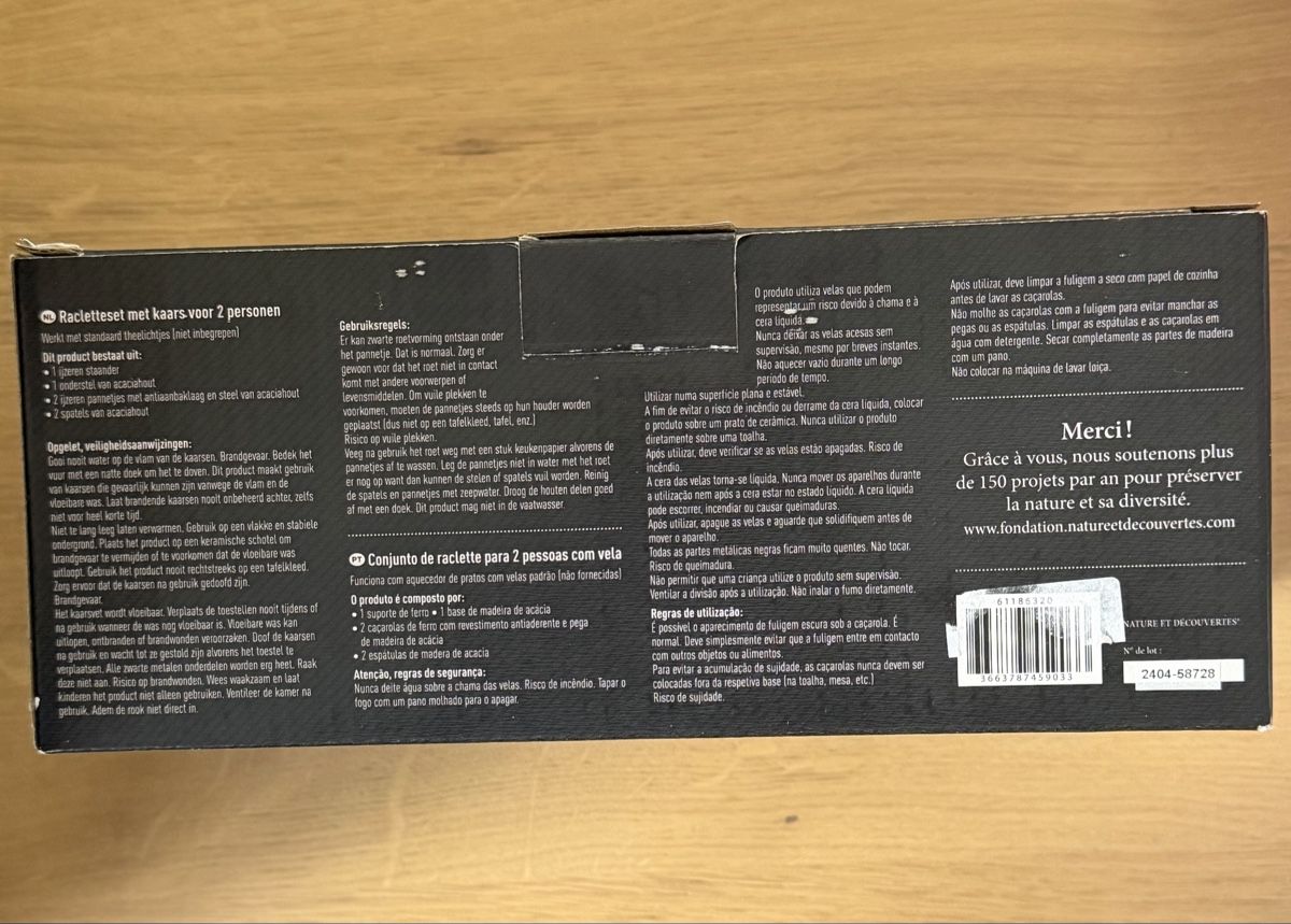 Cucine complete: Set a raclette à bougies portable – Nuovo e nell'imballaggio originale da SION venduto da MARCO-P-SION 6