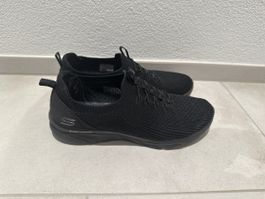 Schwarze Skechers Schuhe, Grösse 39