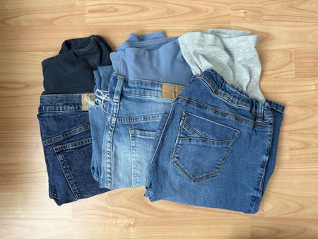 Umstands Jeans-Paket, Grösse M, Top Zustand, 4 Stück