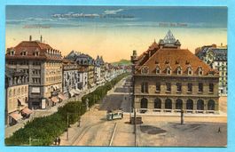 La Chaux-de-Fonds 1921 - Rue Léopold Robert