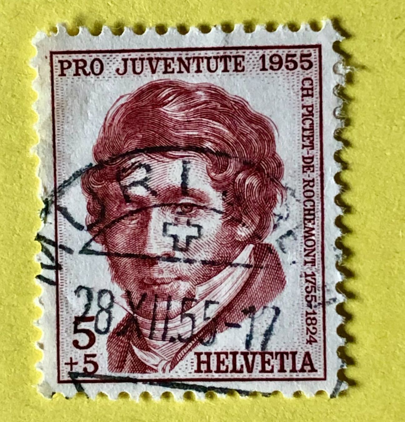 Tous les timbres: Nr.J 158 GESTEMPELT 1955 – D'occasion à Aarau par Billa007