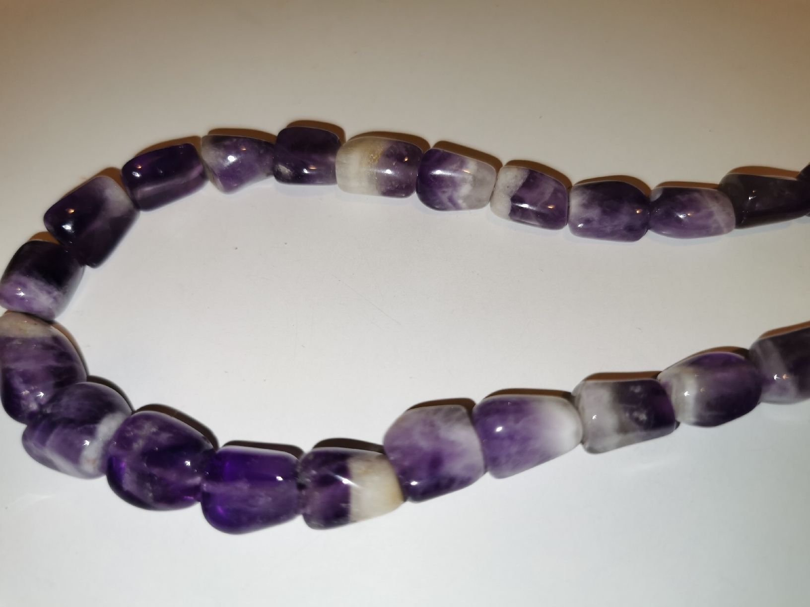 Ketten: Damen Kette aus Amethyst – Neu (gemäss Beschreibung) aus Schlieren von vlalif 2