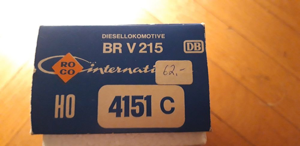 Roco 4151C DB Diesel-Lok V 215 rot/creme DC / analog (Gebraucht) in ...