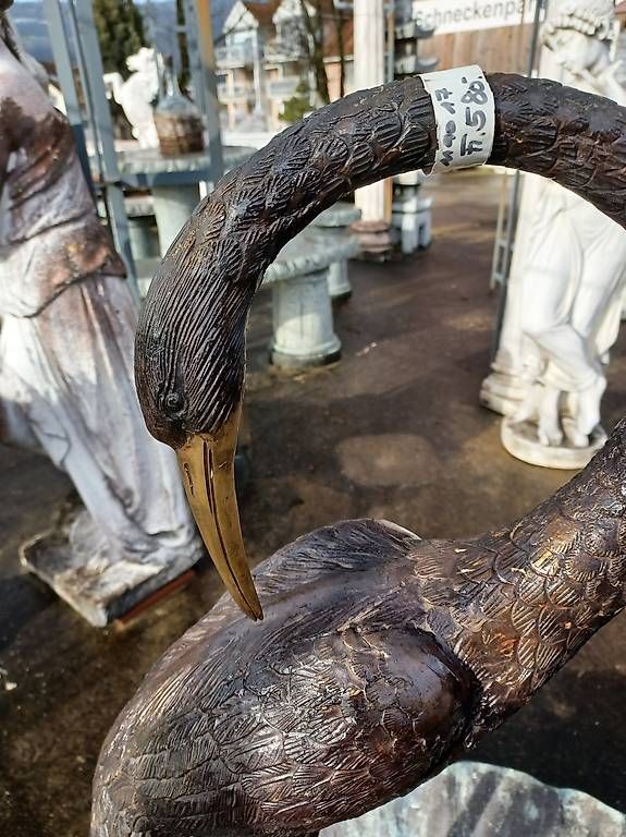 Statuette: Bronze Kranich – Nuovo (secondo la descrizione) da Wangen a.Aare venduto da Schneckenparadies 2