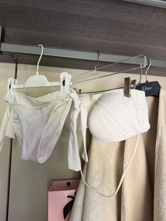 Bikini La Perla Creme Grösse M neuwertig