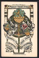 Erlangen, 1. Wappen der Stadt mit Eichen