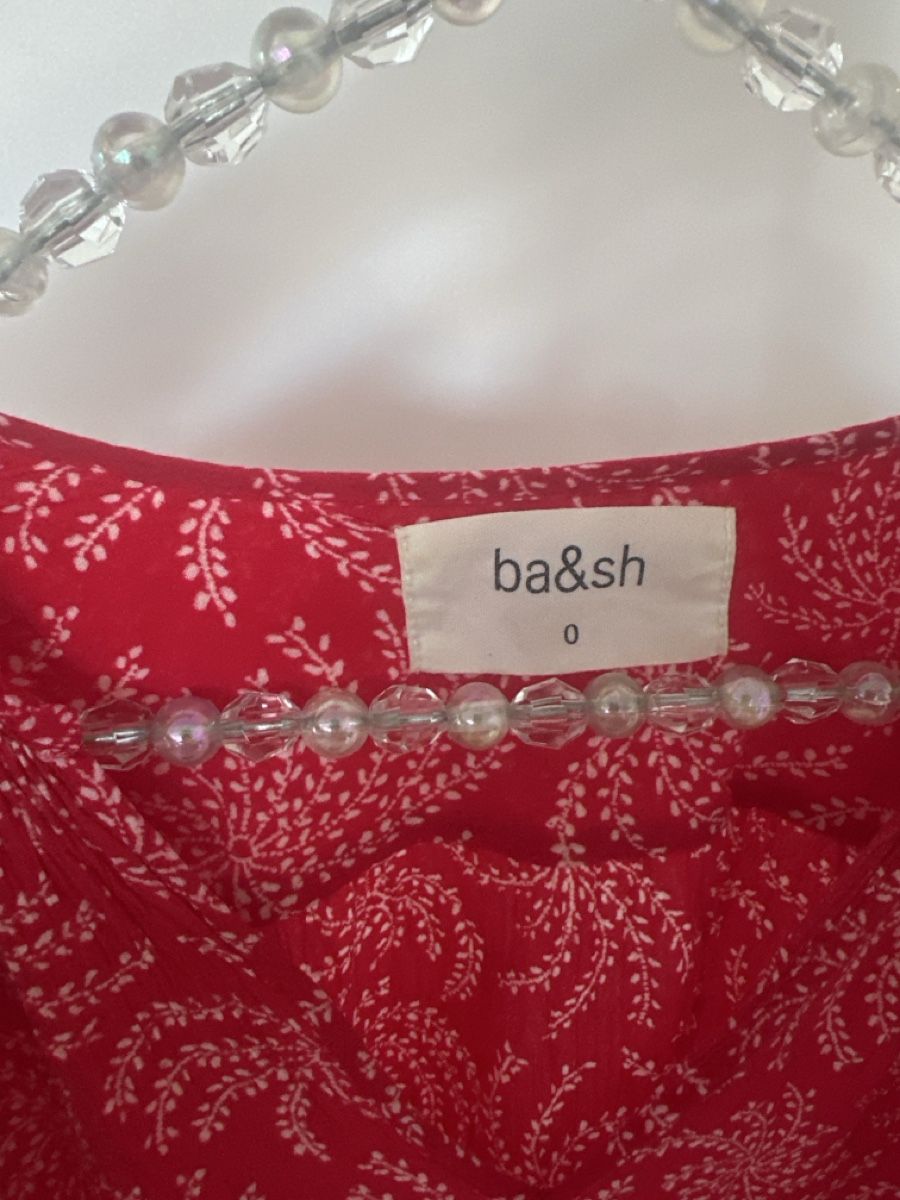Ba&Sh Blusen: Damen Bluse ba&sh rot gemustert – Gebraucht aus Ostermundigen von jurz 2
