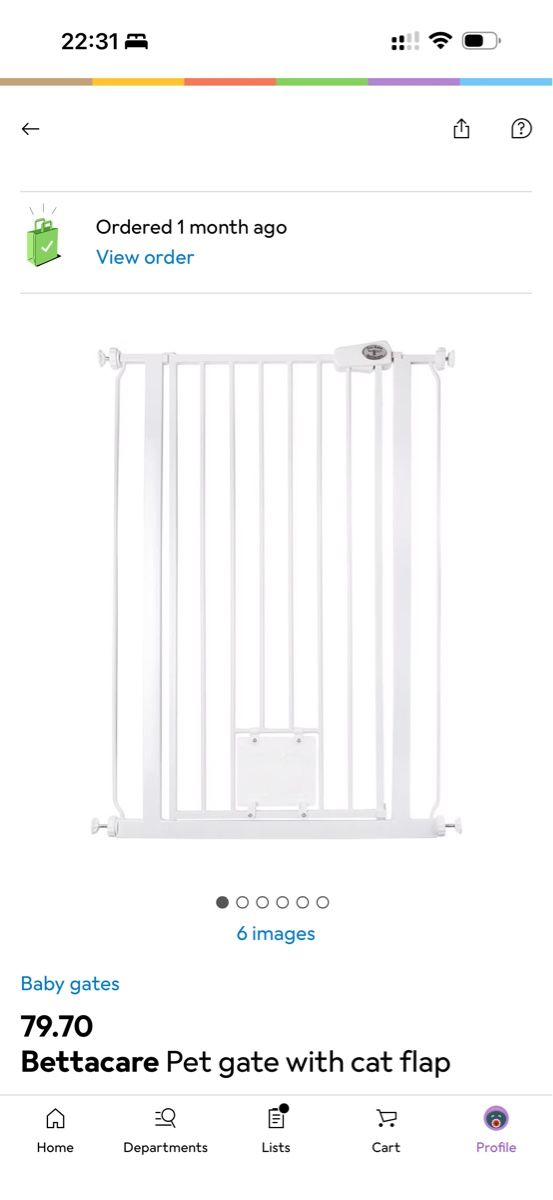 Chatières: Bettacare pet gate with cat flap – Neuf (Voir description) à Thalwil par Evrim78 4
