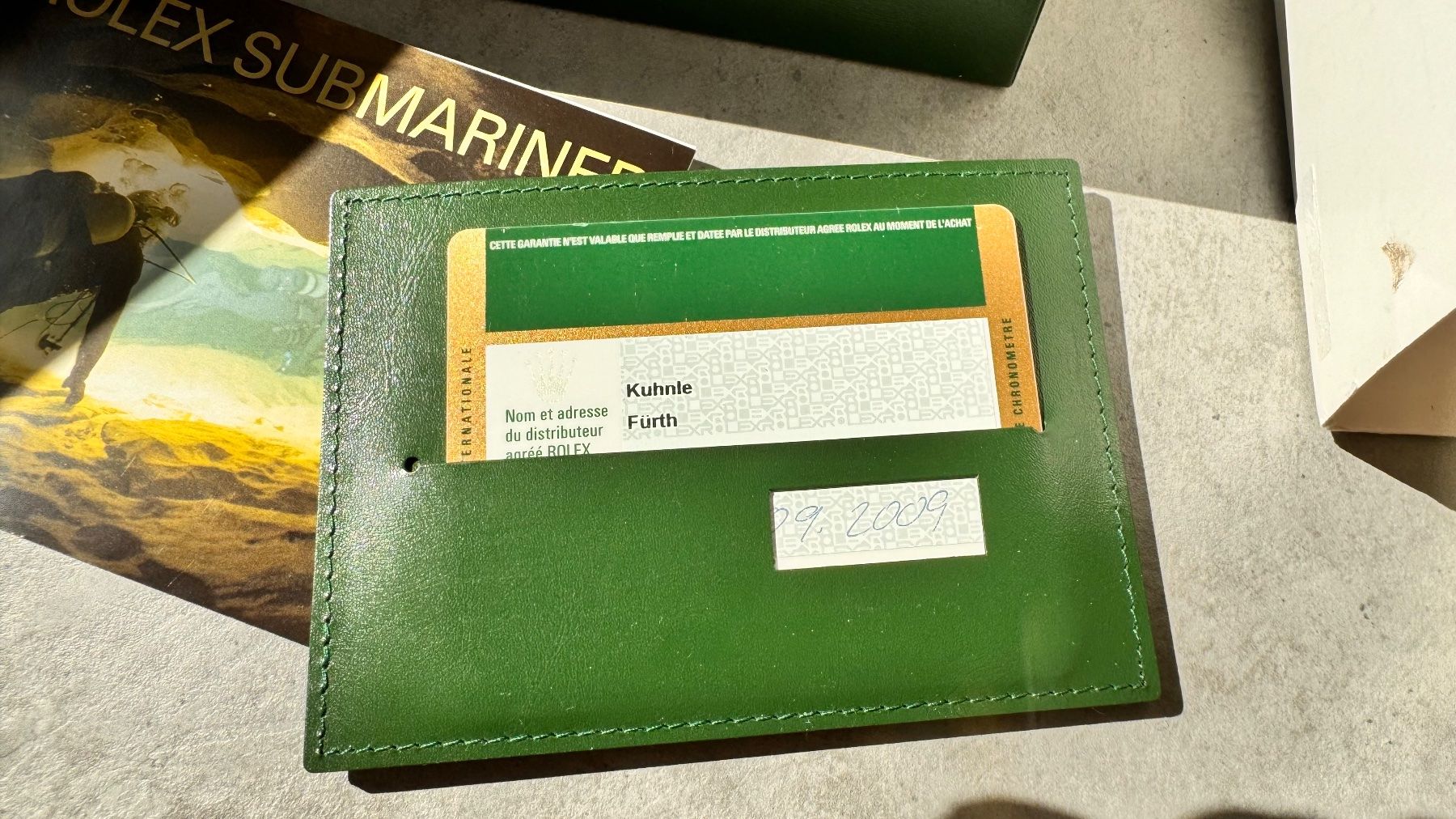 Rolex Orologi: Rolex Submariner 16610LV Kermit Full Set 2009 – Nuovo e nell'imballaggio originale da Bubikon venduto da Mtr1608 6