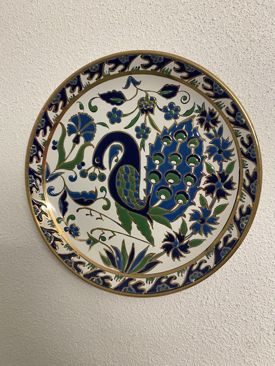 Piatti: Wandteller Pfau - Vintage – Usato da Zürich venduto da suslette