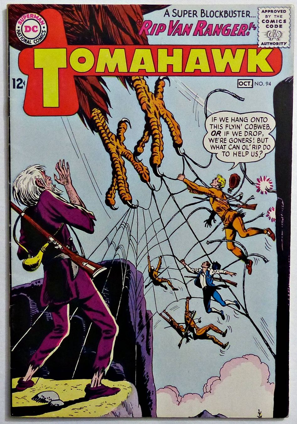 Comics: TOMAHAWK #94 WESTERN RIP VAN RANGER DC COMICS 1964 – Gebraucht aus Lugano von YouWantUS