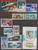 Timbres rares histoire de l'espace 1974-1975