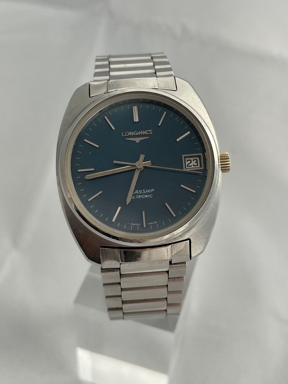 Longines Orologi: Longines Flagship Ultronic - Stimmgabeluhr - Vintage – Usato da Lenzburg venduto da R-T-I 3