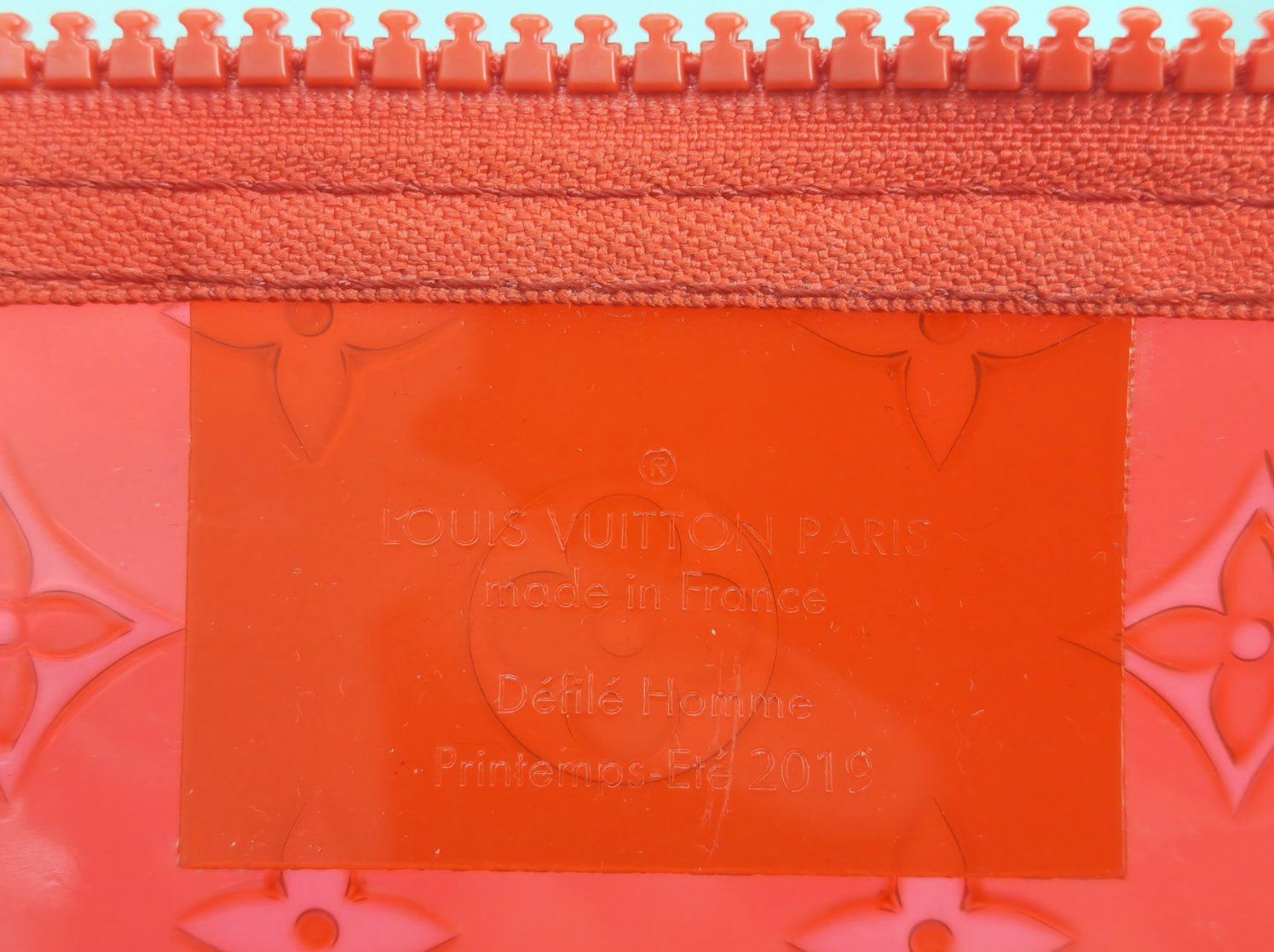 Louis Vuitton Borse: ENTRUPY! Louis Vuitton Keepall 50 Prism Red Virgil Abloh – Usato da Kilchberg ZH venduto da mrmame 9