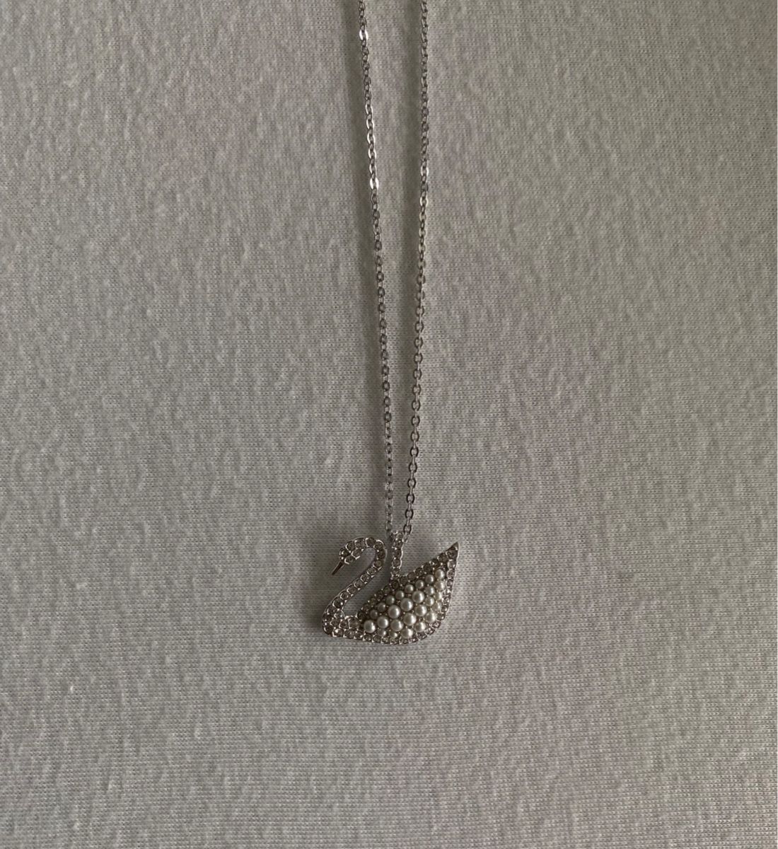 Swarovski Catenine: Swarovski Kette mit Schwan – Nuovo (secondo la descrizione) da Weggis venduto da joe_f65l