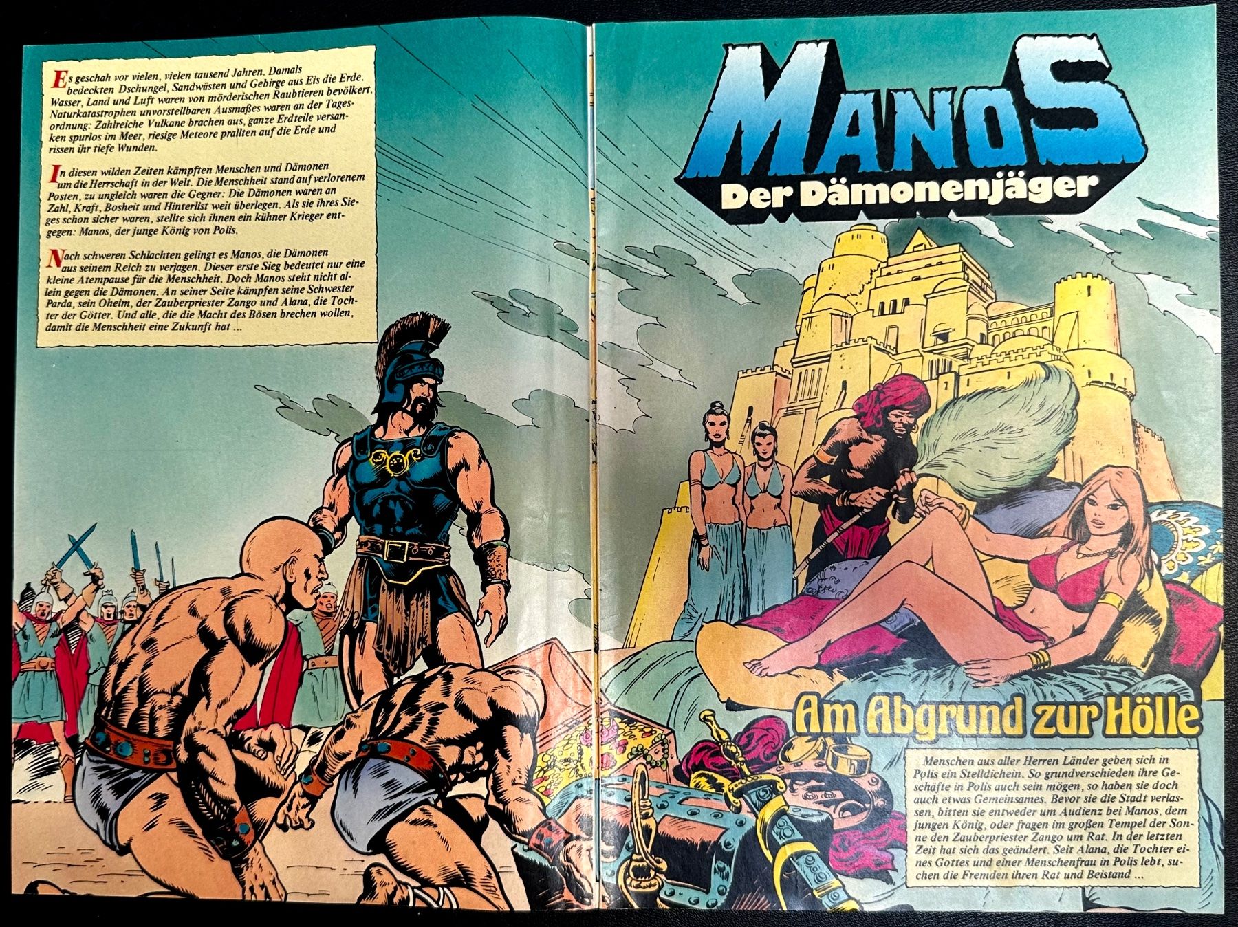 Comics: Manos der Dämonenjäger Nr. 5, hunderteComics eingestellt – Gebraucht aus Seltisberg von quadartswiss 1