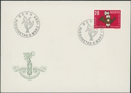 1959 - Nabag - Blockausschnitt - Ersttagsbriefe FDC U1