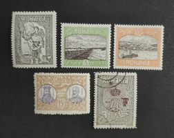 Rumänien 1913, Annexion von Silistra, un/gestempelte