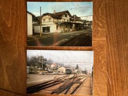 2 photos gare Beinwil am See
