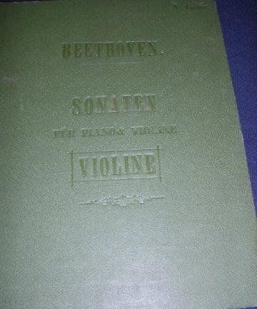 Libri: Beethoven, Sonaten Violine, – Usato da Büsingen venduto da Flohminator