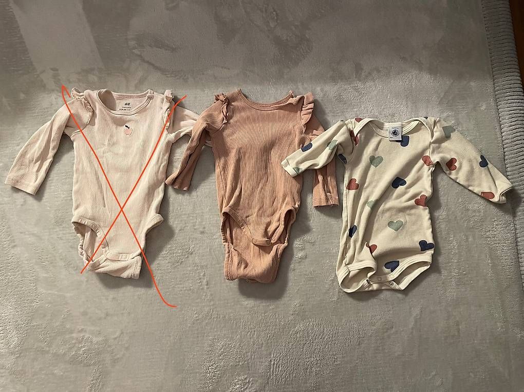 Lotti & Set di vestiti: Baby Bodys Grösse 68 – Usato da Aarburg venduto da runningchicken