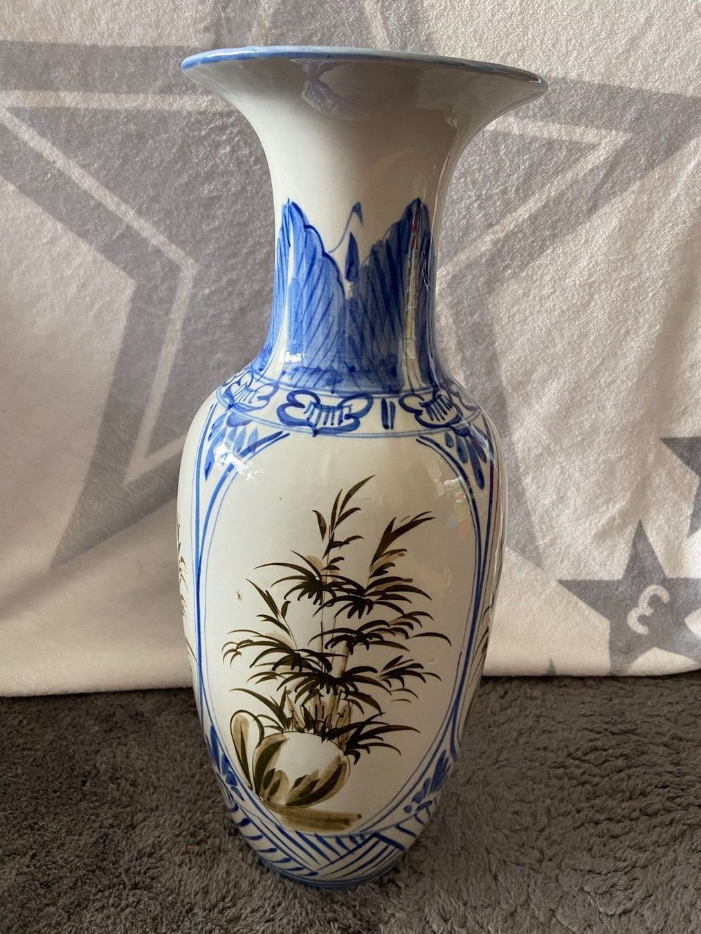 Vasi & Recipienti: Chinesische Bodenvase Handbemalt 46cm – Usato da Frenkendorf venduto da Only1 2