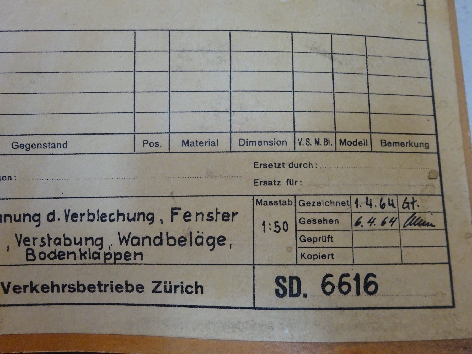 Kits de montage: Tram / Bauplan 1964 – D'occasion à Esslingen par eintagammeer 3