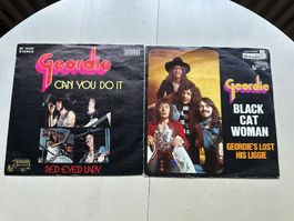 GEORDIE AC/DC BRIAN JOHNSON rare Singles Hard Rock Glam