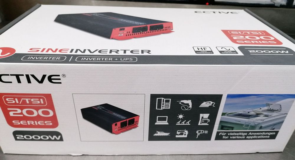 Wechselrichter 12V/2000W Ective Sineinverter SI/TSI200 (Neu (gemäss