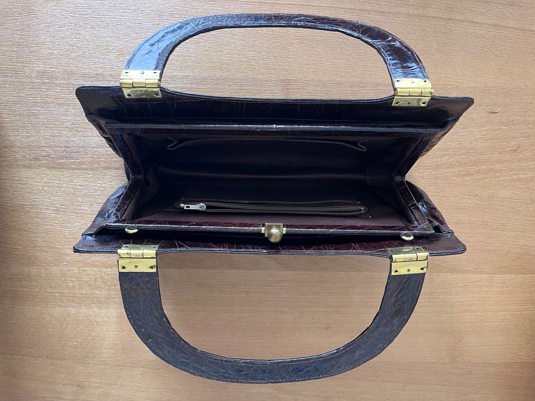 Borse da donna: Vintage Tasche aus echtem Krokodilleder – Usato da Roggwil BE venduto da KarotteV 3