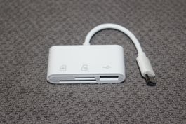 3-in-1 USB C SD Kartenleser mit USB 3.0 - Schnelle Übertragu