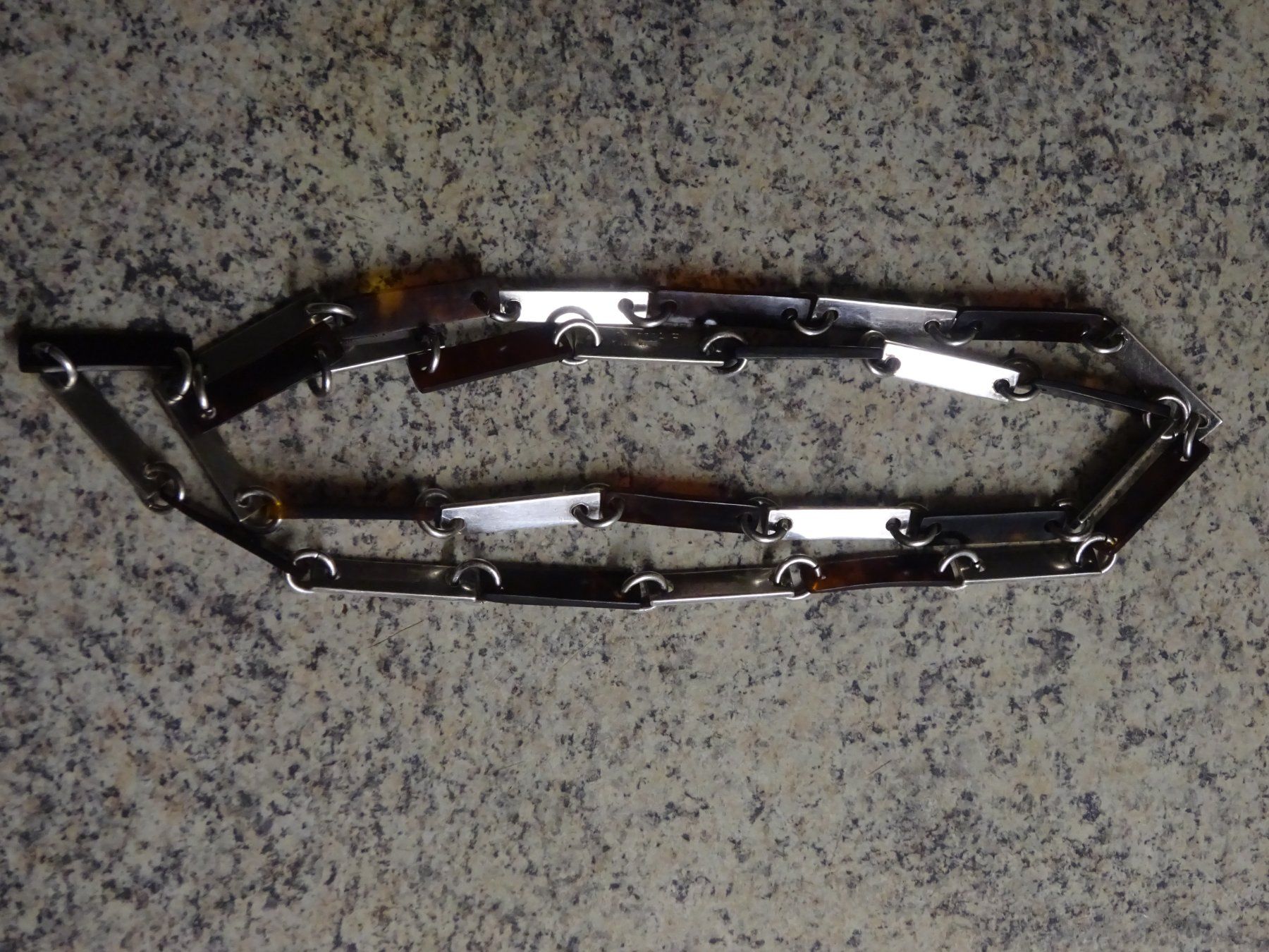 Catenine: Halskette Silber + Horn / Cesare Piccini – Usato da Esslingen venduto da FetteSchnecke