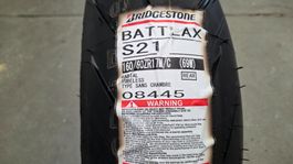 160/60 ZR 17 Bridgestone Battlax S21 Motorrad Reifen