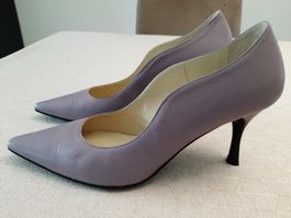 Elegante Damenpumps- Linea Raffaelli –Lavendel, 39.5 WIE NEU