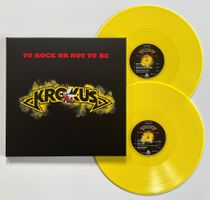 KROKUS To Rock Or Not To Be 2x180gr LP Yellow Vinyl!