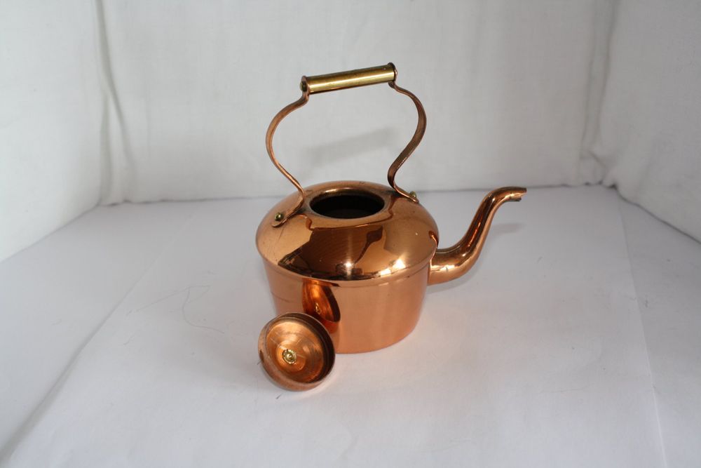 Teiere: Wasserkessel Miniatur aus Kupfer – Usato da Blauen venduto da Harry1363 3