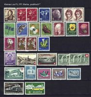 Schweiz kl Los PJ/PP/Werbe postfrisch**