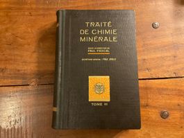 Traité de Chimie Minérale, Tome III, Paul Pascal📚 Rare!