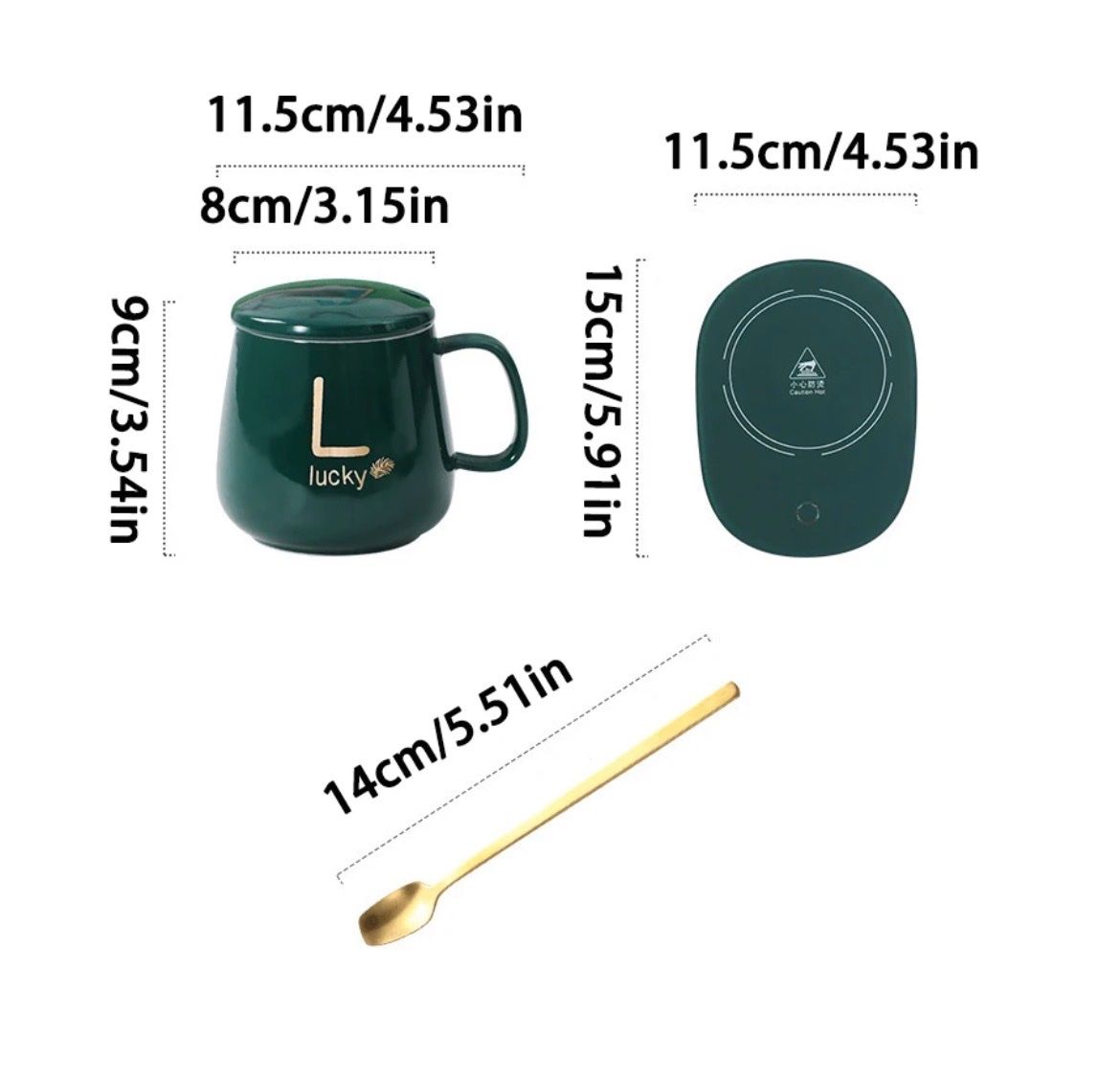 Geschirrsets: Edle Teetasse mit Untersetzer, Löffel – Neu und originalverpackt aus Emmenbrücke von ShopDirect 2